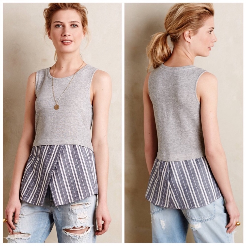 Anthropologie Sunday In Brooklyn Ashton Tank Top M